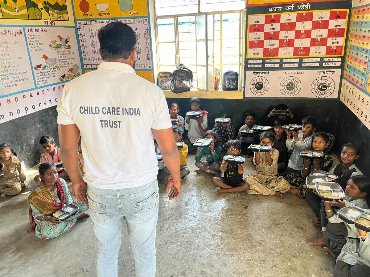 Child Care India Trust community food outreach